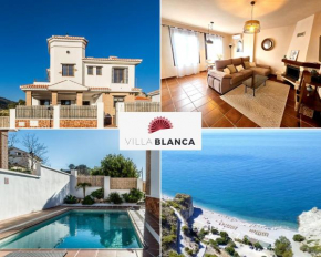 Villa Blanca - piscina de sal, playa 15mn, sierra, Vélez de Benaudalla